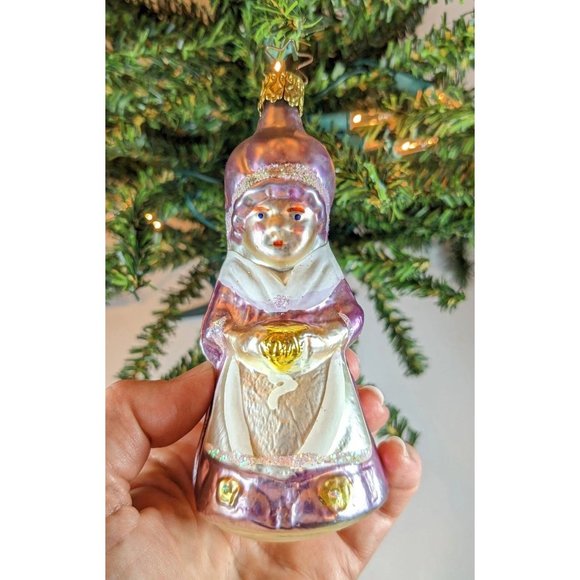 Grandma Retired Old World Christmas Inge Glas Ornament - Picture 1 of 4